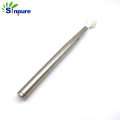 Customized 304 Stainless Steel Extension Telescopic Tube with Rubber Ball End